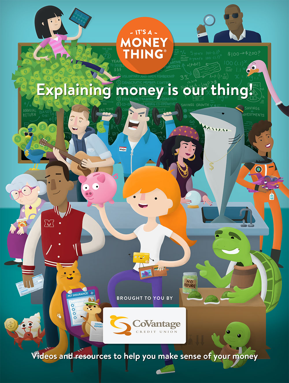 It's a money thing! Explaining money is our thing! Brought to you by Covantage Credit Union, videos and resources to help you make sense of your money.
